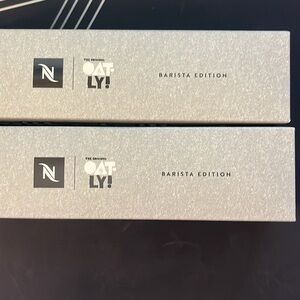 NWT Nespresso x Oatly Limited Edition -- 2 Oatly Barista Edition Vertuo Sleeves